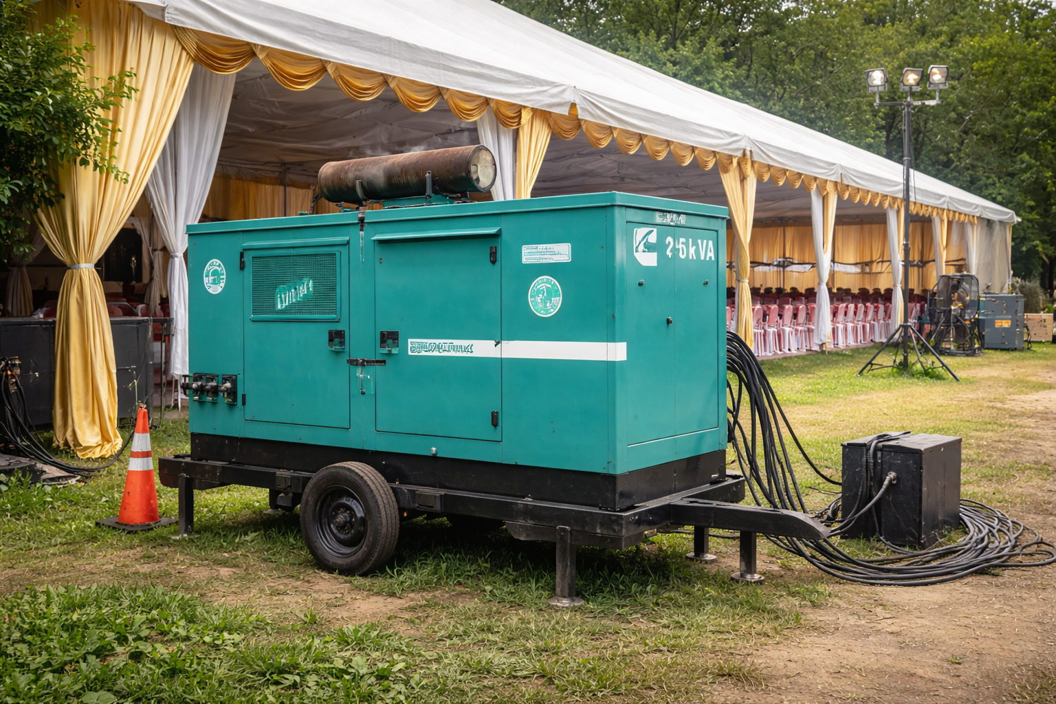 Reliable power generator setup